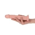 Dildo realistyczne 16,5 cm z przyssawką, flesz, dla niej, Italian design
