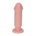 Dildo do stymulacji - Caio Flesh, 13 cm, średnica 5 cm, przyssawka, wodoodporny