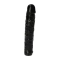 Wielofunkcyjne dildo realistyczne Zeno Black, 16,5 cm, wodoodporne, elastyczne