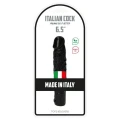 Wielofunkcyjne dildo realistyczne Zeno Black, 16,5 cm, wodoodporne, elastyczne