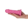 Dildo realistyczne - Romeo Pink, 12,5 cm, wodoodporne, przyssawka do stabilnego mocowania