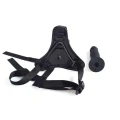 Strap-on z realistycznym dildo dla par Black Toyz4Lovers z regulowanym pasem