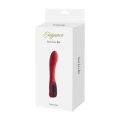 Wibrator punktu G Sweet Love Red, silikon medyczny, wodoodporny, 18 cm długości