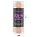 Masturbator dwustronny Virgin-Skin z wibracjami, długość 22,4 cm, średnica 6,8 cm