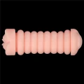 Masturbator dwustronny Virgin-Skin z wibracjami, długość 22,4 cm, średnica 6,8 cm