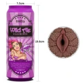 Masturbator Pleasure Brew w unikalnym opakowaniu – elastyczny materiał TPE, 7,5 cm