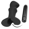 Wibrator analny silikonowy z wibracjami - Anal Indulgence Collection Prostate Stud