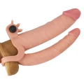 Double Penis Sleeve z Wibracjami 1