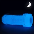Masturbator męski Lumino Play, żebrowany, świecący w ciemności, z TPE, 20.5 cm