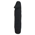 Wibrator klasyczny mini czarny, wodoodporny, silikonowy, 7 trybów wibracji, 16,1 cm