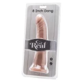 Realistyczne dildo 20.5 cm, skóra jasna, wykonane z PVC bezftalowego, średnica 4 cm