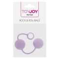 Kulki gejszy silikonowe Rock & Roll w kolorze fioletowym, 3.5 cm