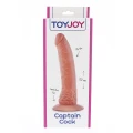 Realistyczny dildo 20 cm z przyssawką, jasnoniebieski, materiał PHTHALATE FREE PVC