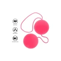 Kule do stymulacji mięśni miednicy, różowe, wodoodporne, 3.5 cm, ABS
