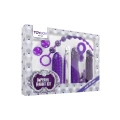 Zestaw akcesoriów erotycznych Imperial Rabbit w kolorze purpurowym, 7 elementów