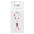 Opaska zaciskowa na penisa Power X Ring w kolorze fioletowym, regulowana, ABS
