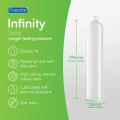 Prezerwatywy opóźniające Pasante Delay Infinity, 144 sztuki, z lubrykantem lidokainowym
