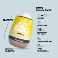 Masturbator analny CRUSHIOUS Ezy Egg z elastycznym wnętrzem, 8,7 cm długości