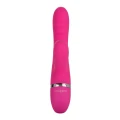 Stymulator łechtaczki podwójny z wibracjami - Foreplay Frenzy Pucker Pink