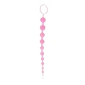 Kulki analne X-10 Beads Pink, poziom komfortu 10-25 mm, długość 28 cm, PVC