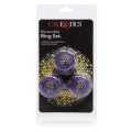 Zestaw pierścieni erekcyjnych w kolorze fioletowym, termoplastyczny kauczuk, elastyczny