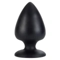 Analny plug silikonowy COLT Big Boy Black, 8.25 cm, średnica 5.75 cm, dla przyjemności