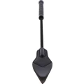 Pejcz BDSM Crop Arrow Black 50 cm z wysokiej jakości skóry PU