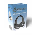Wibrujący pierścień erekcyjny Lovesecret Premium LS07 z elastycznego silikonu, 3 w 1