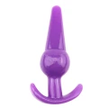 Korek analny Lovesecret Sensual T-Plug 14, fioletowy, 12,6 cm, TPE dla początkujących