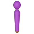 Masażer intymny USB z 10 funkcjami wibracji, wodoodporny, purpurowy