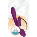 Stymulator łechtaczkowy Wibrator-Lilo USB, purpurowy, 10 trybów wibracji, silikon
