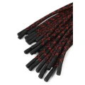 Flogger z naturalnej skóry, 55 cm, z węzłami, elegancki gadżet BDSM Hidden Desire
