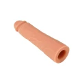 Przedłużacz na penis z liquid silicone 20 cm, realistyczne detale, miękki i gładki.