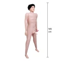 Nadmuchiwana lalka Big Boner Billie o długości 180 cm z wibracją i realistycznym wyglądem