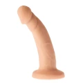 Dildo elastyczne 18,5 cm z przyssawką, antybakteryjne PVC - Trouble Tony