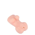 Masturbator genitalny z wibratorem, TPE, 13 cm, wodoodporny, luksusowa przyjemność