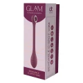 Wibrator G-spot Glam z regulowanymi wibracjami, elastyczny i wodoodporny, silikonowy