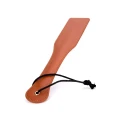 Paddle BDSM BLAZE ELITE z ekologicznej skóry PU, 32 cm, kolor cognac