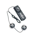 Wibracyjne kulki stymulujące mięśnie dna miednicy - Srebrne ORGASM VIBRATING BALL