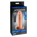 Przedłużacz wibracyjny 2 cale FANTASY X-TENSIONS z realistycznym wykończeniem TPE