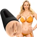 Masturbator dla mężczyzn Julia Ann z materiału ULTRASKYN z regulowaną stymulacją