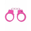 Kajdanki dla początkujących w kolorze różowym z łatwym mechanizmem uwolnienia