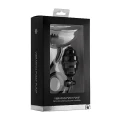 Wibrująca pompka do waginy z ABS, wodoodporna, czarna, z wbudowanym wibratorem