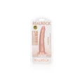 Wibrator analny w kształcie smukłego dildo z przyssawką - 15,5 cm, wodoodporny