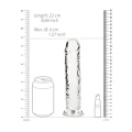 Straight Realistic Dildo with Suction Cup - 8'' / 20