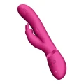 Wibrator króliczek VIVE045, Dual Pulse Wave, 3 silniczki, wodoodporny, różowy