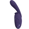 Wibrator G-Spot z funkcją Pulse Wave, 10 prędkości, silikon medyczny, wodoodporność - Fioletowy