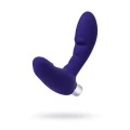 Masażer prostaty wibracyjny ToDo Bruman Violet, długość 12cm, elastyczny i kompaktowy