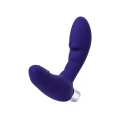 Masażer prostaty wibracyjny ToDo Bruman Violet, długość 12cm, elastyczny i kompaktowy
