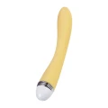 Wibrator Flovetta Toyfa Calla, silicone, anatomiczny, 10 trybów, 22 cm, żółty